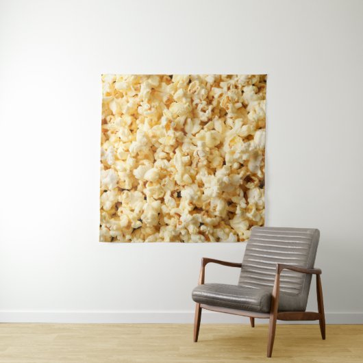 Cinema Popcorn Full Background. Wandteppich (Beispiel)