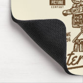 Cinema Scope Classic Retro Hollywood Camera Motion Mousepad (Ecke)