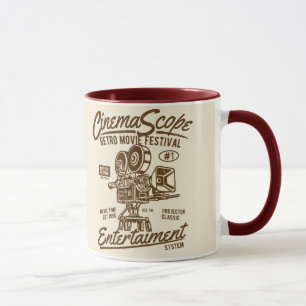 Cinema Scope Classic Retro Hollywood Kamera Hollyw Tasse