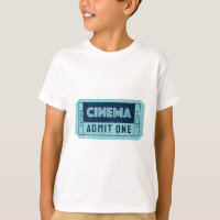Cinema Ticket T-Shirt | Geschenk für Kinder