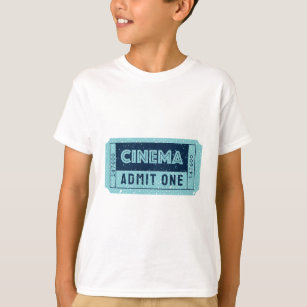 Cinema Ticket T-Shirt   Geschenk für Kinder