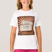 Cinema Tickets Girls T - Shirt (Vorderseite)