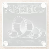 *CINEMA* Untersetzer für Logos und Grafiken (Rückseite)