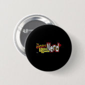Cinemacre Angry Video Game Nerd Logo Premium Button (Vorne & Hinten)
