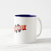 Cinemaholics Kaffee-Tasse Zweifarbige Tasse (VorderseiteRechts)