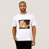 Cinematic Film Reel and Clapperboard T-Shirt (Vorne ganz)