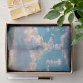 Cinematic "Love" in the Sky & Couple Sunset Scene Seidenpapier (Geschenk)