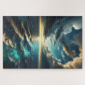 Cinematic Ocean Horizon - Puzzle der bildenden Kün (Horizontal)