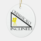 Cinematically geneigt keramikornament (Links)