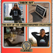 Cinematographer Definition Dunkler Modus - Film T-Shirt