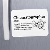 Cinematographie Definition - DP 3" x 4" Flex Magnet