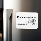 Cinematographie Definition - DP 3" x 4" Flex Magnet