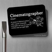 Cinematographie Definition - Film 3" x 4" Flex Magnet