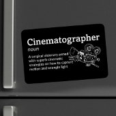 Cinematographie Definition - Film 4" x 6" Flex Magnet