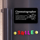 Cinematographie Definition - Film 4" x 6" Flex Magnet