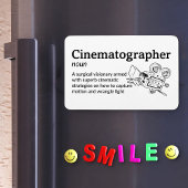 Cinematographie Definition - Set Life 4" x 6" Flex Magnet