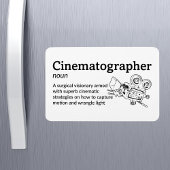 Cinematographie Definition - Set Life 4" x 6" Flex Magnet