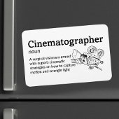 Cinematographie Definition - Set Life 4" x 6" Flex Magnet