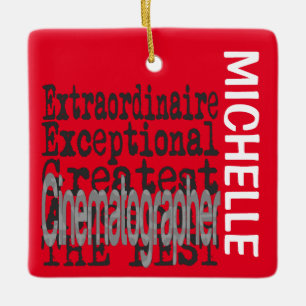 Cinematographin Extraordinaire CUSTOM Keramikornament