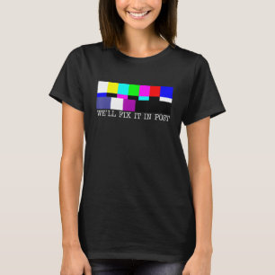 Cinematographin Funny Pun werden wir es in Post Fi T-Shirt