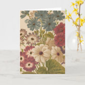 Cineraria | George Nicholson Karte (Gelbe Blume)