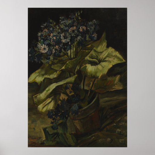 Cineraria von Vincent Van Gogh Poster (Vorne)