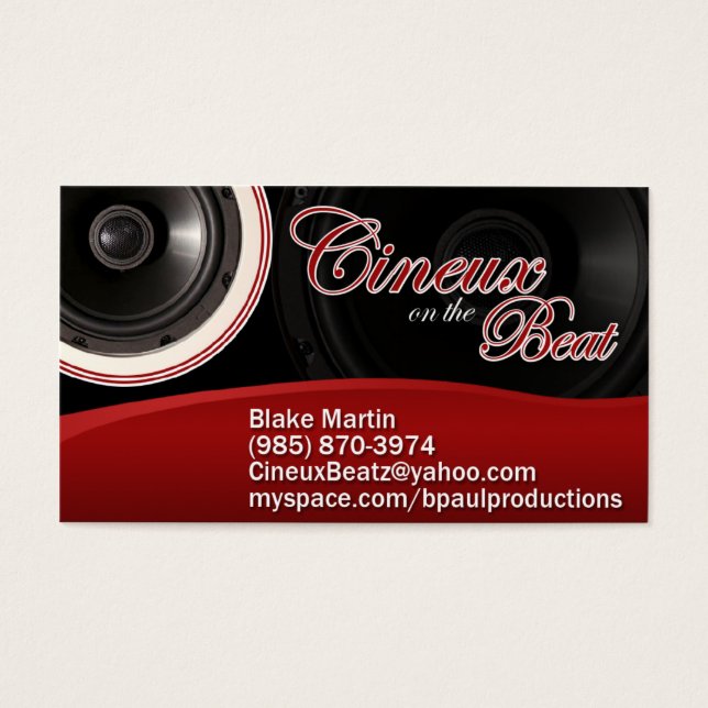 Cineux auf der Beat (Vorderseite)