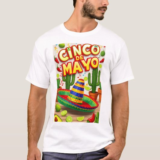 CINKO DE MAYO Tshirt (Vorderseite)