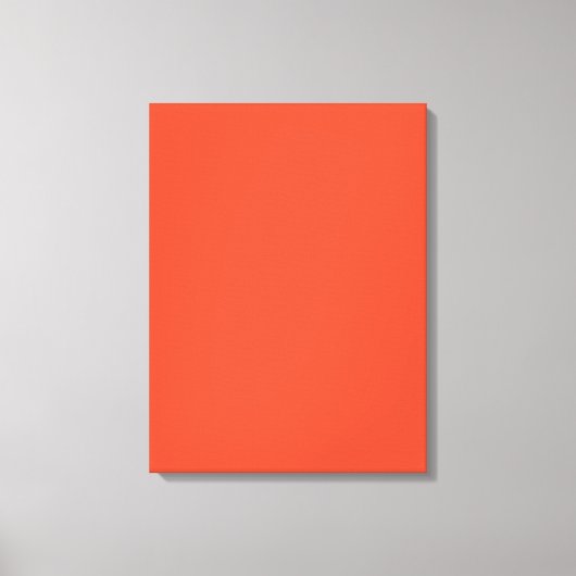 Cinnabar Solid Color | Classic | elegant Leinwanddruck (Vorderseite)