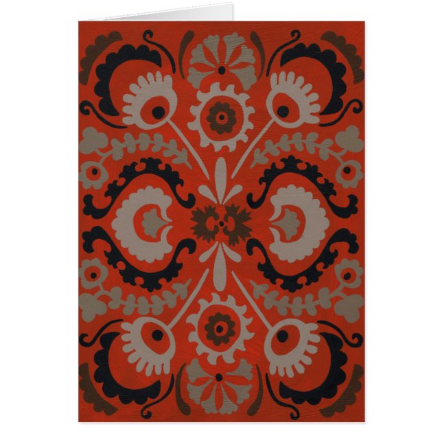 Cinnabar Suzani I (Vorne)