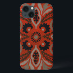 Cinnabar Suzani II iPhone 13 Hülle<br><div class="desc">Zuhause Décor</div>