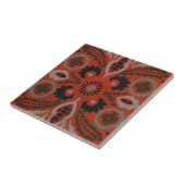 Cinnabar Suzani II Fliese (Seite)