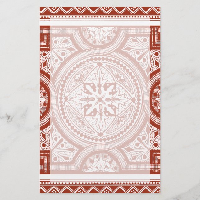Cinnabar Woodblock IV (Vorderseite)