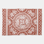 Cinnabar Woodblock IV Handtuch (Horizontal)