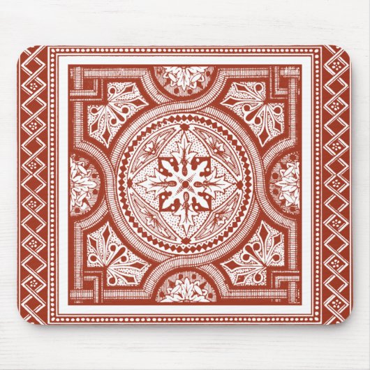 Cinnabar Woodblock IV Mousepad (Vorne)