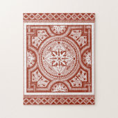 Cinnabar Woodblock IV Puzzle (Vertikal)