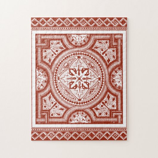 Cinnabar Woodblock IV Puzzle (Vertikal)