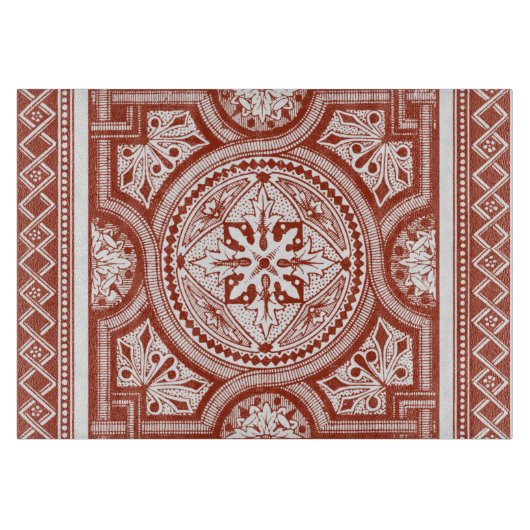 Cinnabar Woodblock IV Schneidebrett (Vorderseite)