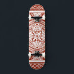 Cinnabar Woodblock IV Skateboard<br><div class="desc">Zuhause Décor</div>
