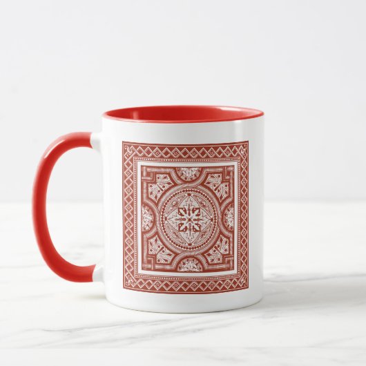 Cinnabar Woodblock IV Tasse (Links)