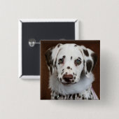 Cinnabon Dalmatiner Button (Vorne & Hinten)