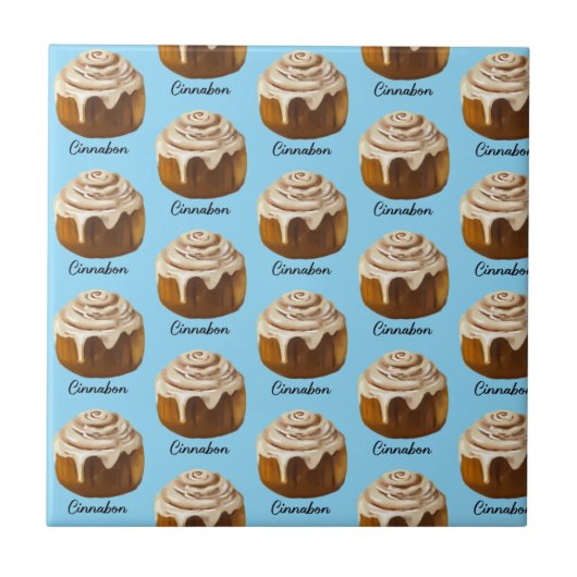 Cinnabon Fliese (Vorderseite)