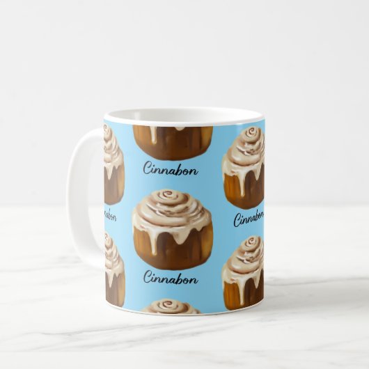 Cinnabon Kaffeetasse (Vorderseite Links)