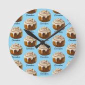 Cinnabon Runde Wanduhr (Vorderseite)