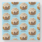 Cinnabon Steinuntersetzer (Vorderseite)