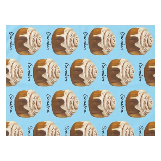 Cinnabon Tischdecke (Vorderseite (Horizontal))