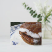 Cinnamon Almond Pancakes Postkarte (Stehend Vorderseite)