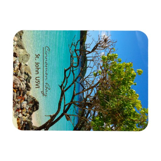 Cinnamon Bay St. John USVI Flexi Magnet (Horizontal)