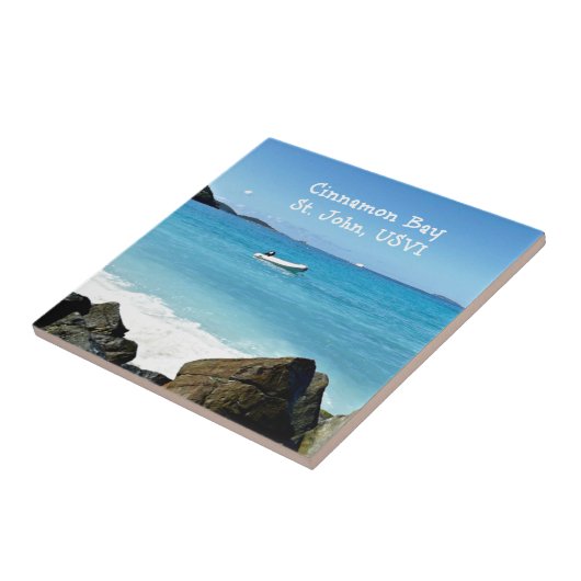 Cinnamon Bay, St. John USVI Fliese (Seite)