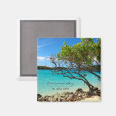 Cinnamon Bay St. John USVI Magnete Magnet (Vorderseite/Rückseite)